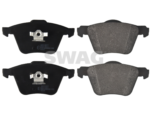 set placute frana,frana disc 55 91 6505 SWAG
